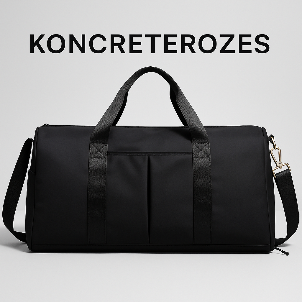 Waterproof Fitness Sports Travel Duffel Bag - Versatile Weekender for Men and Women